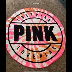 Pink Victoria secret beach towel
